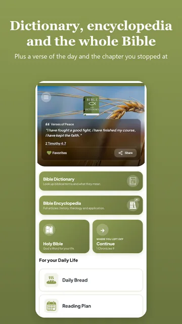 Bible and Dictionary — 1