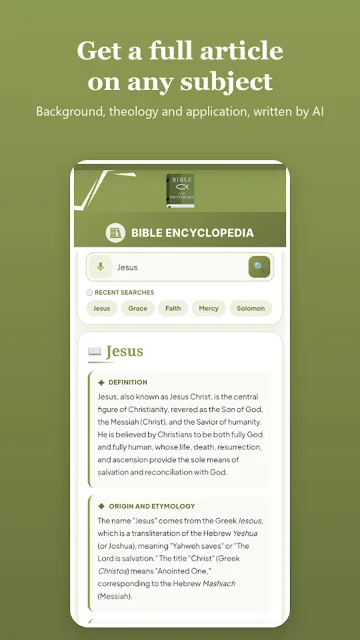 Bible and Dictionary — 3
