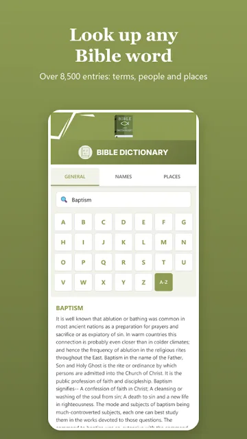 Bible and Dictionary — 4