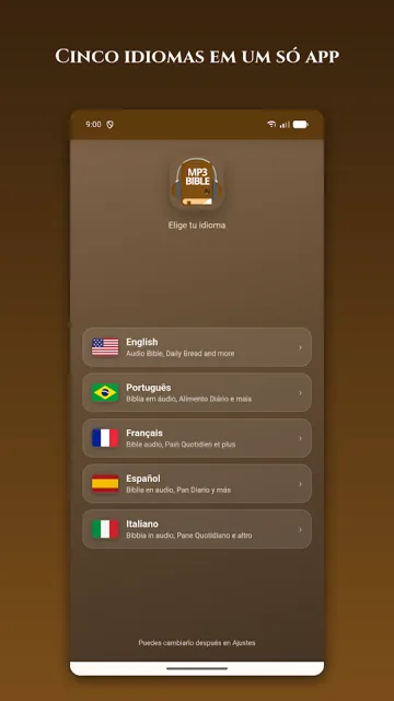 A Bíblia em Áudio MP3 — 5